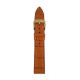 Zeppelin brown leather strap, 18 mm
