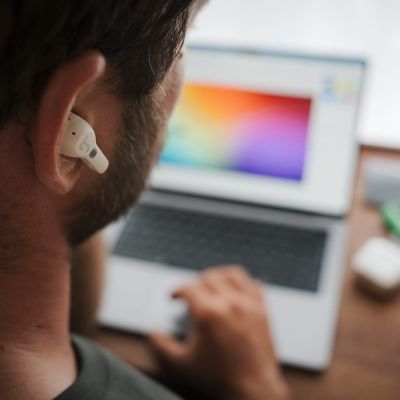 9. Teufel AIRY TWS Pro True-Wireless Bluetooth earphones silver-white - Headphones - 20 KHz