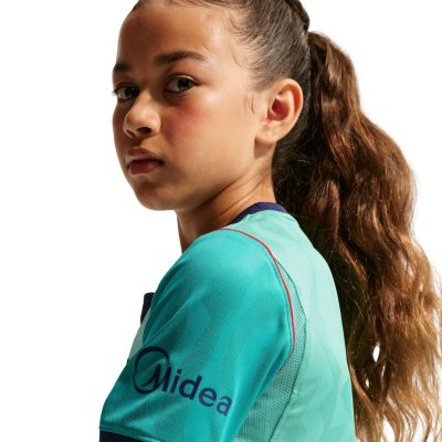 7. Nike FC Barcelona Stadium 2026/27 Kids' Jersey Green II6686 301