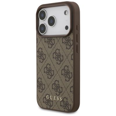 2. Guess 4G Classic Case for iPhone 17 Pro / 18 Pro - Brown