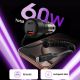 4. CC05 Car Charger 2-Port PD60 W + USB-C Cable - Black