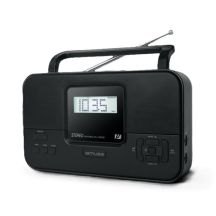 Muse Portable Stereo Radio | M-087 MB PLL | AUX Input | FM Radio | Headphone Output