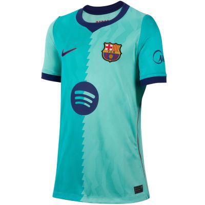 2. Nike FC Barcelona Stadium 2026/27 Kids' Jersey Green II6686 301