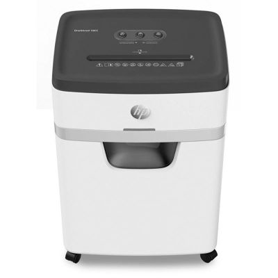 HP ONESHRED 18CC Shredder, P-4 shreds, 18 sheets, 25l, light gray, HPN280518CCON-14.