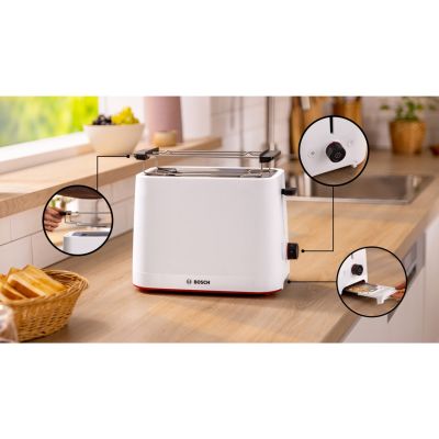 12. My Moment Toaster BOSCH TAT3M121 (white)
