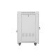 7. Lanberg FF01-6822-12SL 22U Freestanding Rack Gray
