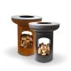 17. Bonfeu Bonbiza Open rusty garden fire pit 8002R