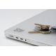 4. ZAGG Hardshell - Protective Case for MacBook Pro 16" M1 / M2 / M3 / M4 (clear)