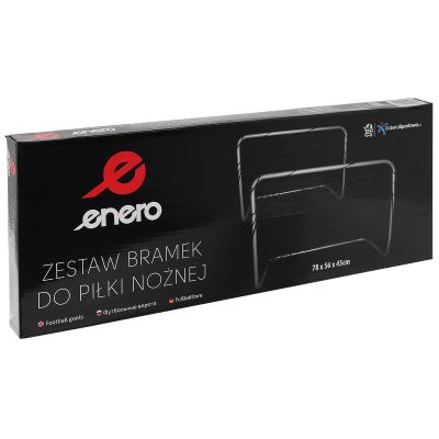 5. SET OF 2 FOOTBALL GOALS WITH NET 78x56x45CM