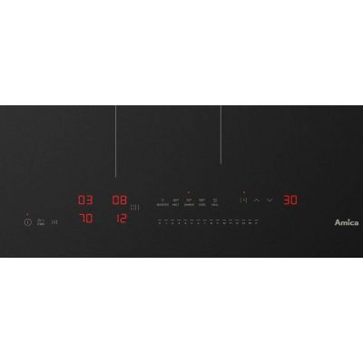 6. AMICA PIC6541PHTSUN 3.0 induction hob 60 cm | PowerBoost | AutoBridge | HobControl Pro | matt black | ultra flat