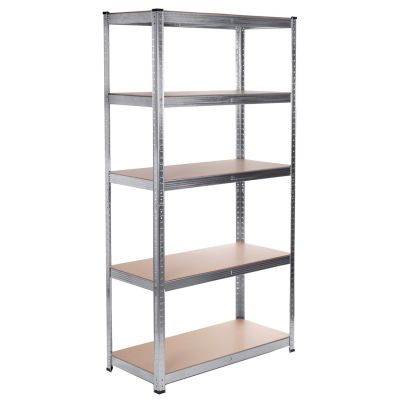 12. GREENBLUE METAL GALVANIZED STORAGE SHELF 180X90X40 CM GB378