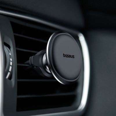 8. Baseus C40141201113-00 magnetic car holder for air vent - black