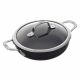 6. BALLARINI Alba deep frying pan with 2 handles, titanium, 24 cm ALBG3ED.24D