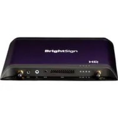 4. BrightSign HD1026 Media Player Black 4K Ultra HD 3840 x 2160 px Wi-Fi