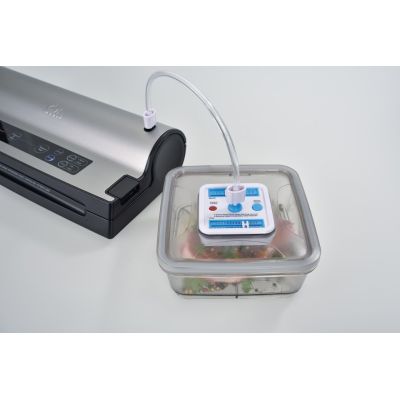 4. Solis Vac Prestige 800 mbar Vacuum Sealer Black, Stainless Steel