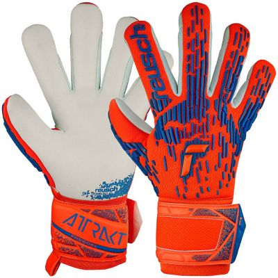 5. Reusch Attrakt Freegel Silver Jr 5472235 2210 Goalkeeper Gloves