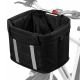 Wozinsky fabric bicycle basket large - black