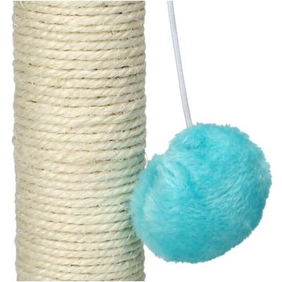 8. CAT SCRATCHING POSTS 25 CM WITH SOFT BALL