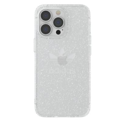 3. Adidas OR Protective Clear Case Glitter for iPhone 13 Pro / iPhone 13 - Transparent Silver
