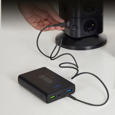 7. SBS LTHL200 USB-A - Micro-USB Cable 1m - Black