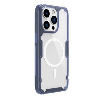 3. Nillkin Nature Pro Magnetic Case iPhone 14 Pro magnetic case MagSafe blue