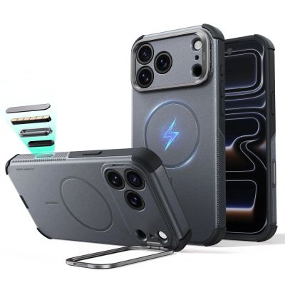 ESR Cyber ​​Tough Kickstand MagSafe Case for iPhone 18 Pro Max / 17 Pro Max - Gray