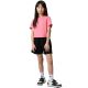 7. T-shirt for girls 4F F3004 pink 4FJWSS26TTSHF3004 54S