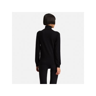 4. ROSSIGNOL W Classic Roll Neck Sweater Black