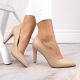 9. Sergio Leone W SK415B beige high heel pumps
