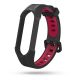 2. Tech-Protect Armor Strap for Xiaomi Mi Smart Band 5 / 6 / 6 NFC - Black and Red