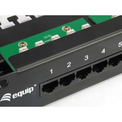 4. Equip 125298 1U patch panel