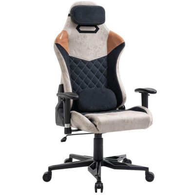 OFFC CHR HAPPYGAME 9301 BLCK/BRWN/BEIGE