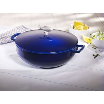3. Fish soup pot STAUB 40510-326-0 - 4.6 ltr