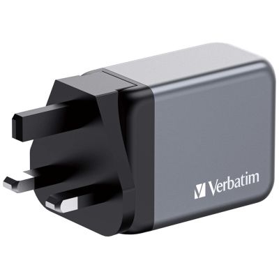 9. Verbatim GaN GNC-65 2xUSB-C Universal Mains Charger