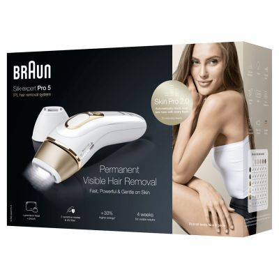 5. Braun Silk-expert Pro Silk·expert Pro 5 PL5140 Intense Pulsed Light (IPL) Gold, White