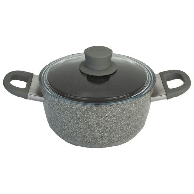 BALLARINI Murano pot with lid, granite, 20 cm, 75002-939-0