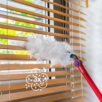 6. Vileda long-handled duster + 1 Flex&Catch insert