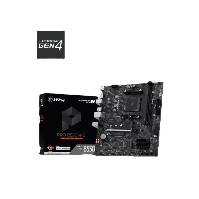 7. MSI PRO B550M-B motherboard