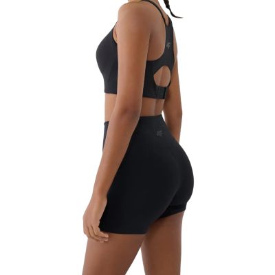 2. Women's shorts 4F FNK F086 deep black 4FWSS26TFSTF086 20S