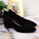 4. Sergio Leone W SK358A black high heel pumps 