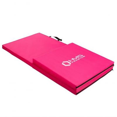 11. Folding gymnastic mattress pink 1800x600x500mm HMS MGS02