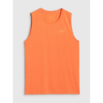 5. Men's quick-drying training tank top 4F 4FWSS25TFSLM460-70S