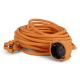 3. Entac ESECG1.5-10-O splitter 10 m 1 x network socket Indoor Orange