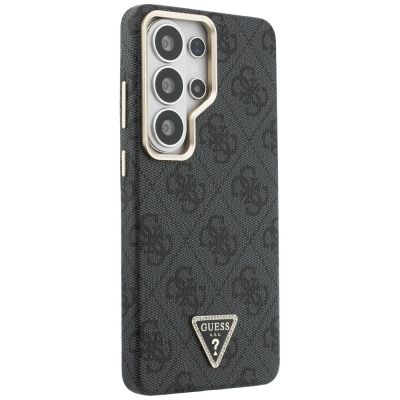 4. Guess 4G Triangle Logo MagSafe case for Samsung Galaxy S26 Ultra - black