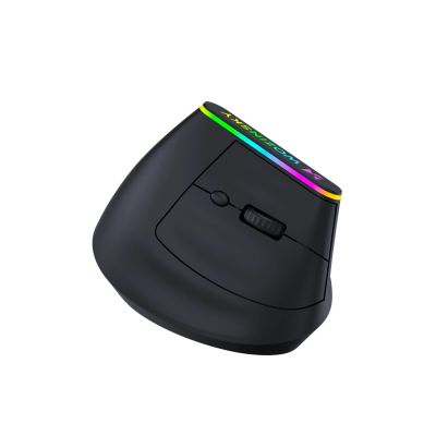 5. Wozinsky WMG-1164 Wireless Vertical Ergonomic Gaming Mouse 3600 DPI with RGB Backlight - Black