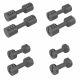 4. Adjustable dumbbells 2x 2.5 kg Spokey Multibell SPK-944195