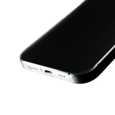3. Puro 03 Nude Silicone Case for iPhone 16 - Transparent