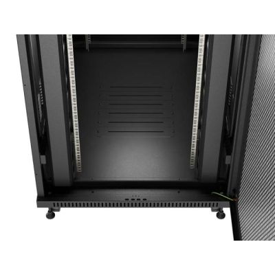 6. Lanberg FF01-8247-23BL 47U Stand Freestanding Stand Black