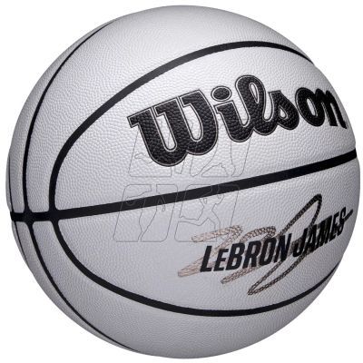 2. Wilson NBA Player Icon Uv Bskt Lebron Basketball Ball WZ4030501XB