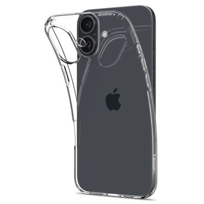 7. Spigen Liquid Crystal iPhone 16 Plus Case - Clear